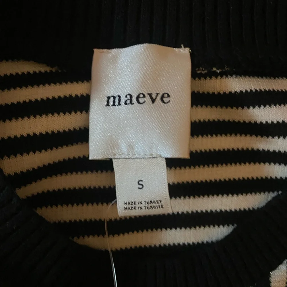 Maeve Black and White Button Down Shirt - Picture 6 of 12